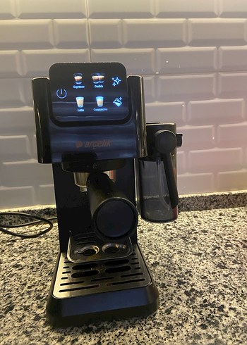 Arçelik Siyah Kahve Makinesi yarı otomatik - Görsel 2