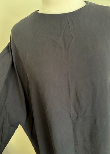 xxl Beden altın Renk Uzun Kollu antrasit Uzun Elbise