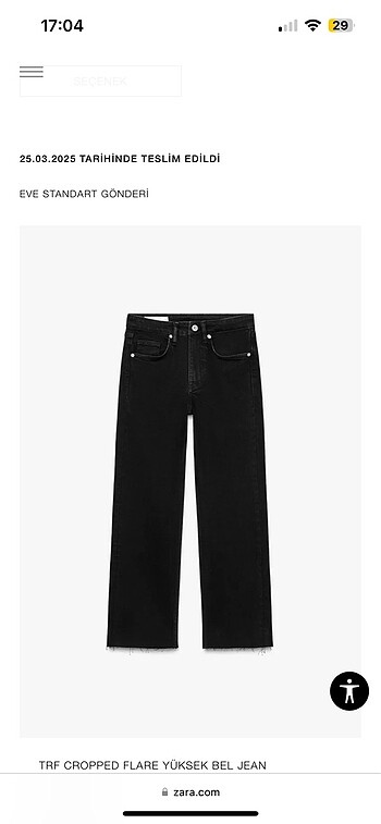 44 Beden Flare jean