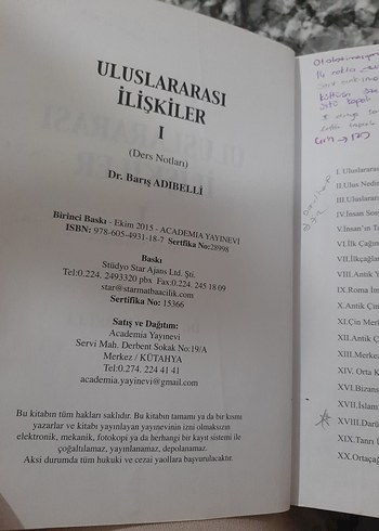 Uluslararası İlişkiler 1 ve 2 Kitap Seti - Görsel 2