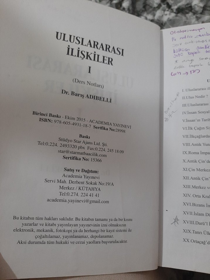 Uluslararası İlişkiler 1 ve 2 Kitap Seti - Görsel 2