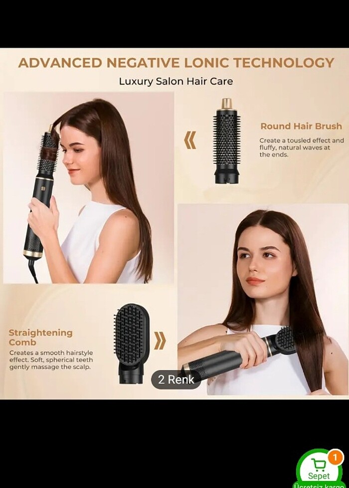 Temi saç şekillendirici - Görsel 2