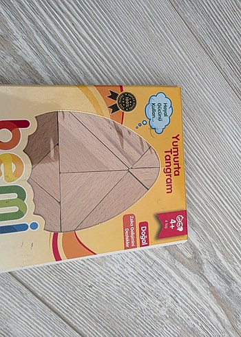 Bemi Ahşap Tangram Eğitici Oyuncak