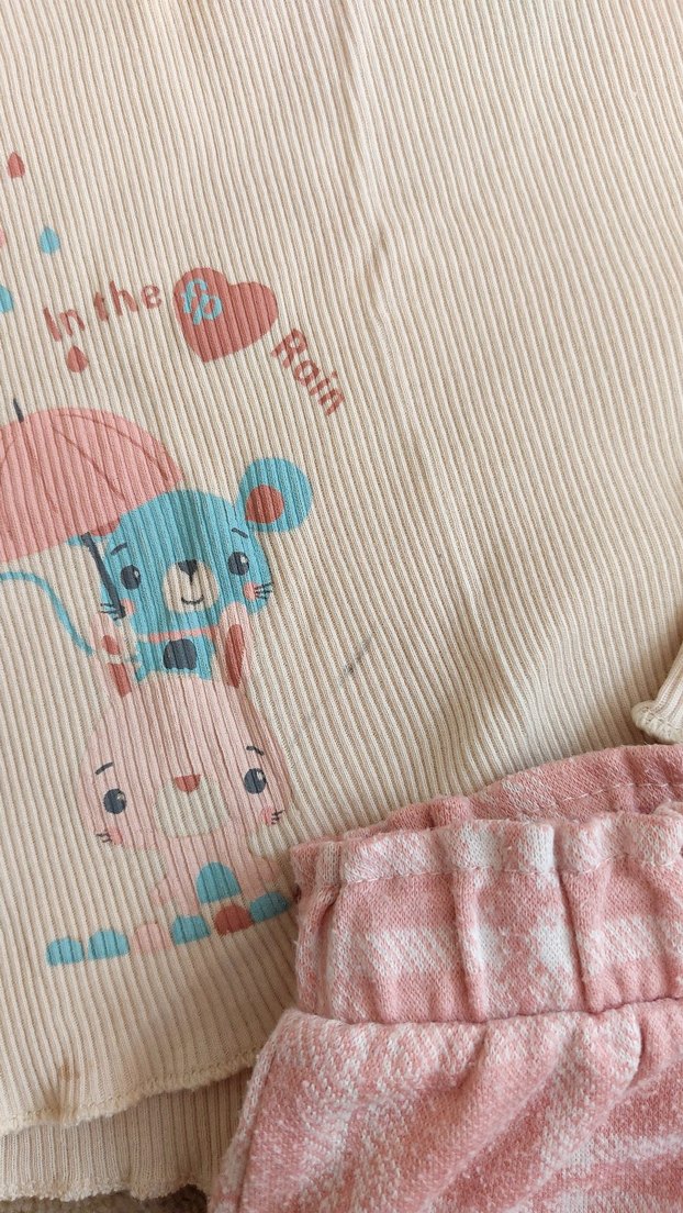 Fisher Price Pembe Kız cocuk takım 12 ay - Görsel 2