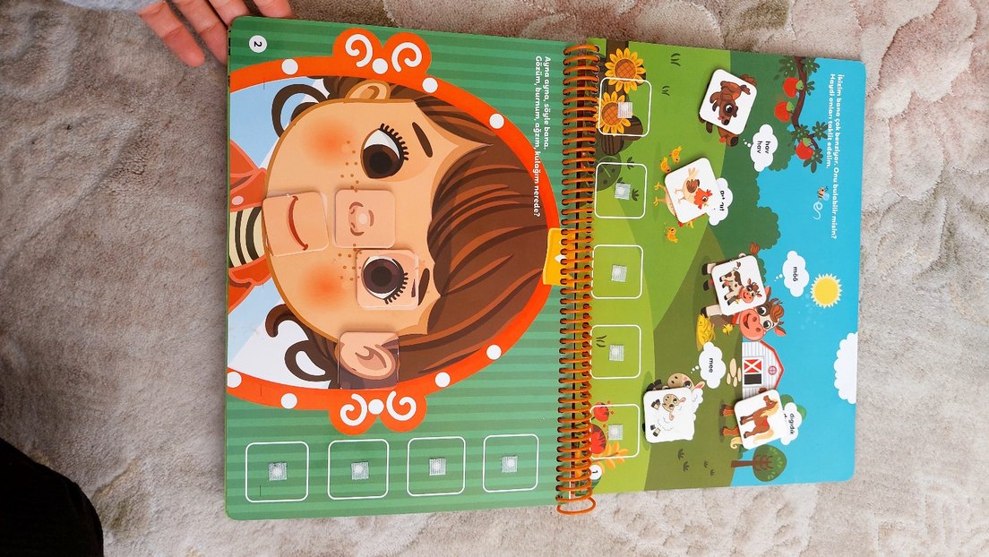 16-24 ay cırt cırtlı kitap - Görsel 2