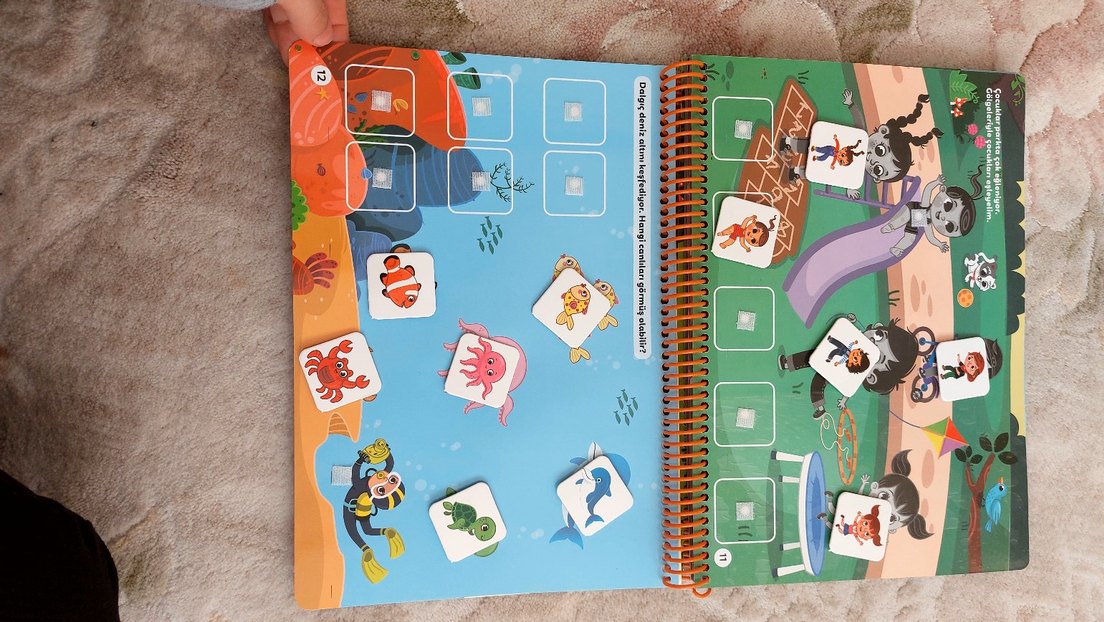 16-24 ay cırt cırtlı kitap - Görsel 3