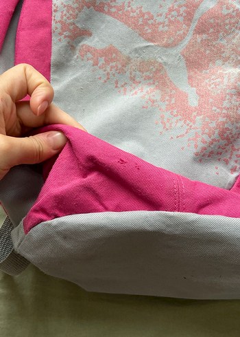 Puma Pembe Fermuarlı Spor Kadın Sırt Çantası