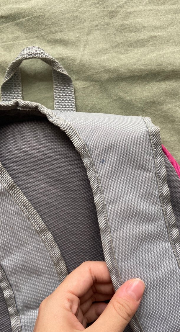 Pembe Fermuarlı Spor Kadın Sırt Çantası - Görsel 5