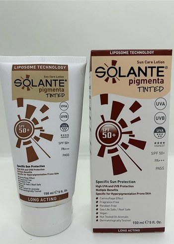 Solante Fondötenli Güneş Kremi