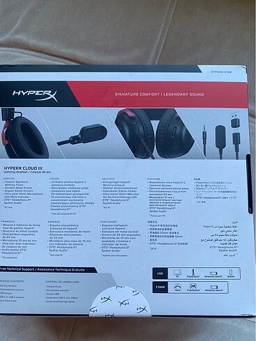 Hyperx Hyperx Cloud 3 - Oyuncu Kulaklığı