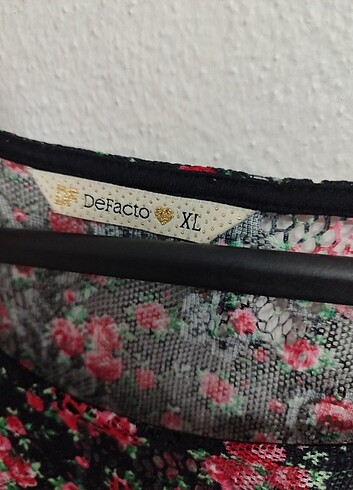 xl Beden Çiçekli elbise 