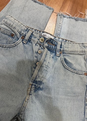 xs Beden siyah Renk Zara 5 düğmeli straight jean