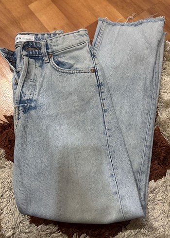 xs Beden Zara 5 düğmeli straight jean
