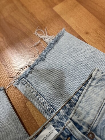 xs Beden mavi Renk Zara 5 düğmeli jean