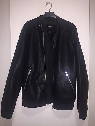 Pull and Bear Pull&Bear; deri ceket
