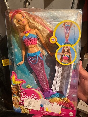 Barbie ışıklı deniz kızı