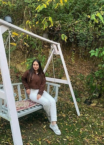 36 Beden Trendyoldan krem pantolon