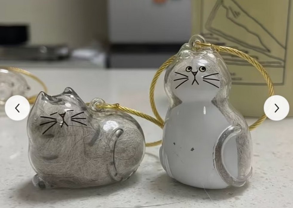 İÇİNE TÜY KONULAN KEDİ ANAHTARLIĞI - Görsel 4