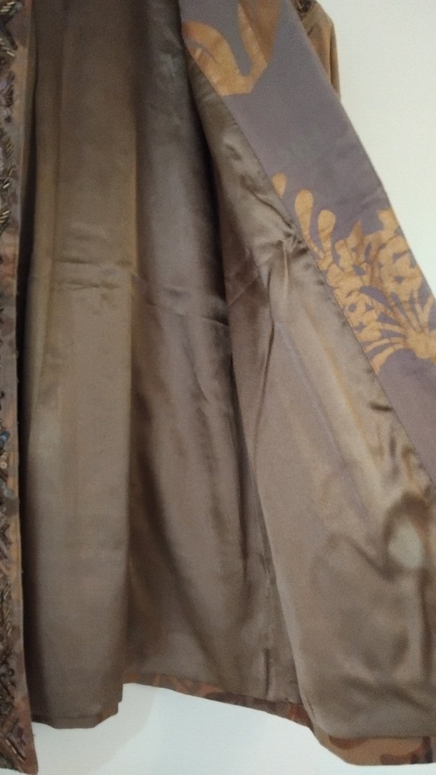 Nakışlı Bej Bohem Kadın Ceket - Görsel 5