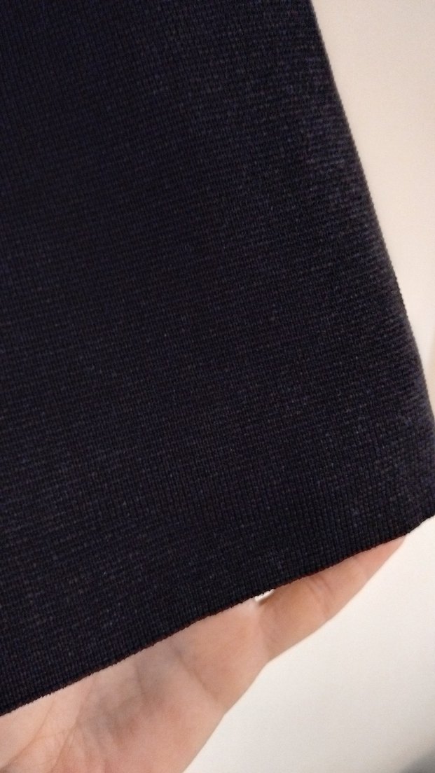 Siyah Midi Yün Kadın Triko - Görsel 3