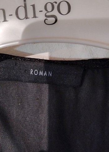 kol ve belindeki otriş detaylı 3saat giyilmiş Roman marka elbise - Görsel 4