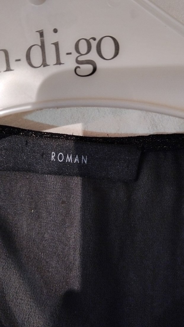 kol ve belindeki otriş detaylı 3saat giyilmiş Roman marka elbise - Görsel 4