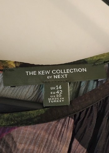 Uzun Kollu, Bol Kesim Renkli Bohem Elbise - Görsel 3