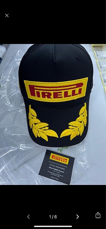 Pirelli orjinal şapka