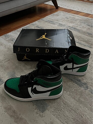 nike air jordan yeşil