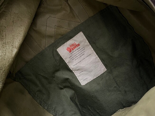  Beden kanken haki sırt çantası