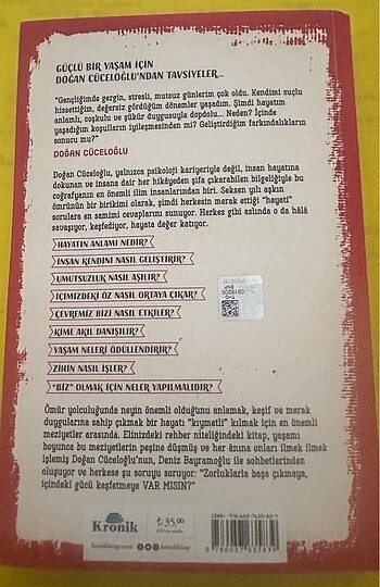 Kitap Kendini Keşfetmeye Zorluklarla Başa Cikmaya Var misin?