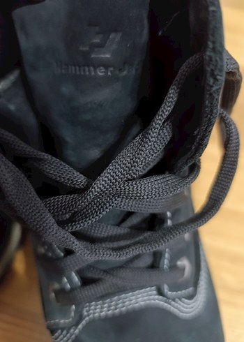 Siyah Bağcıklı Süet Bot - Görsel 4