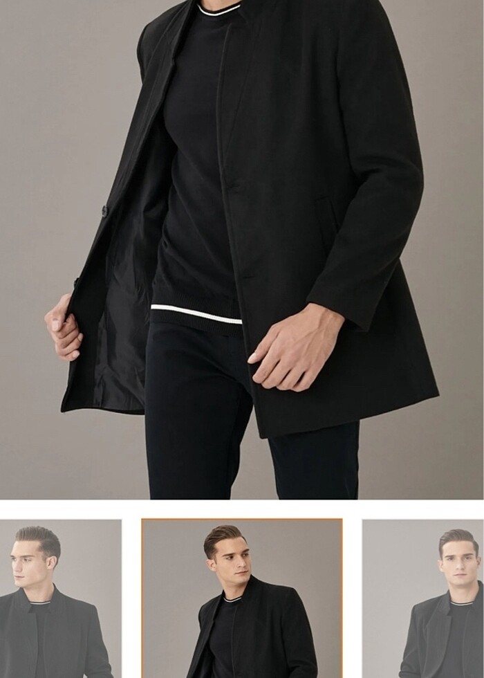 Altınyıldız erkek kaban - Görsel 2