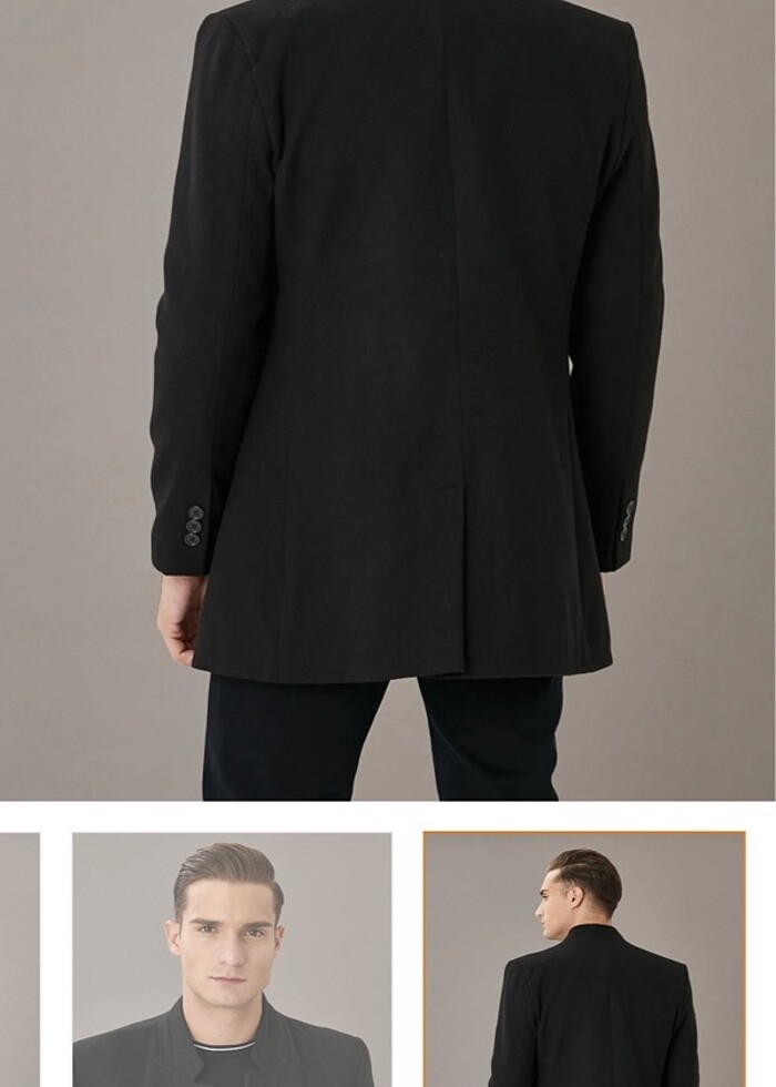 Altınyıldız erkek kaban - Görsel 3