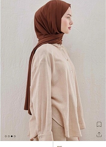 Freshscarfs Kızıl Kahve Medine İpeği şal