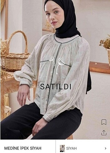 Freshscarfs Siyah Medine İpeği şal
