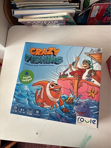 Crazy puzzle ve balık tutma