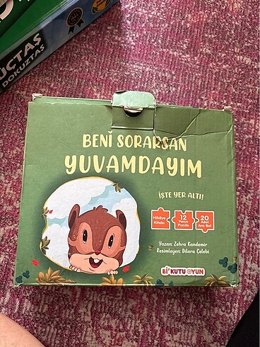 Bi kutu oyun Kitap ve puzzle