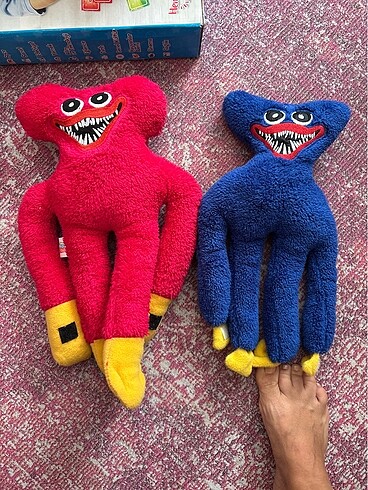 Kissy missy ve huggy wuggy peluş oyuncak