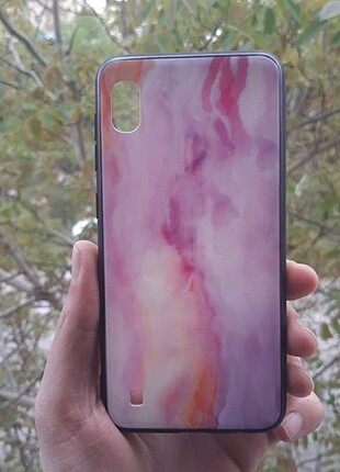 Samsung Galaxy A10 Mermer Desenli Kılıf