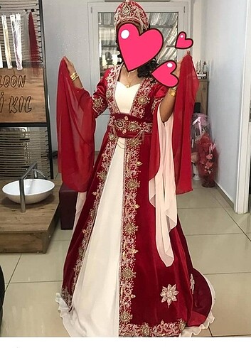 m Beden kırmızı Renk Kaftan 