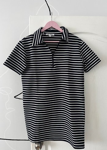 Koton-Marine- Midi Elbise