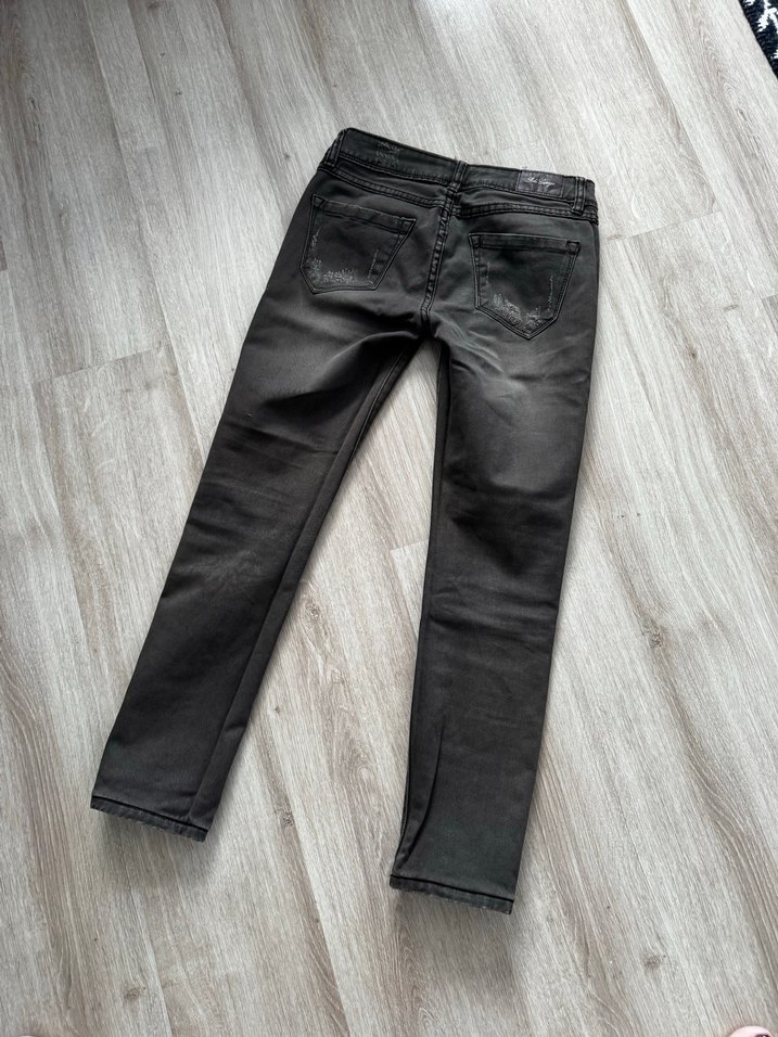 Kadın Vizon renk Regular Fit Denim Pantolon - Görsel 2
