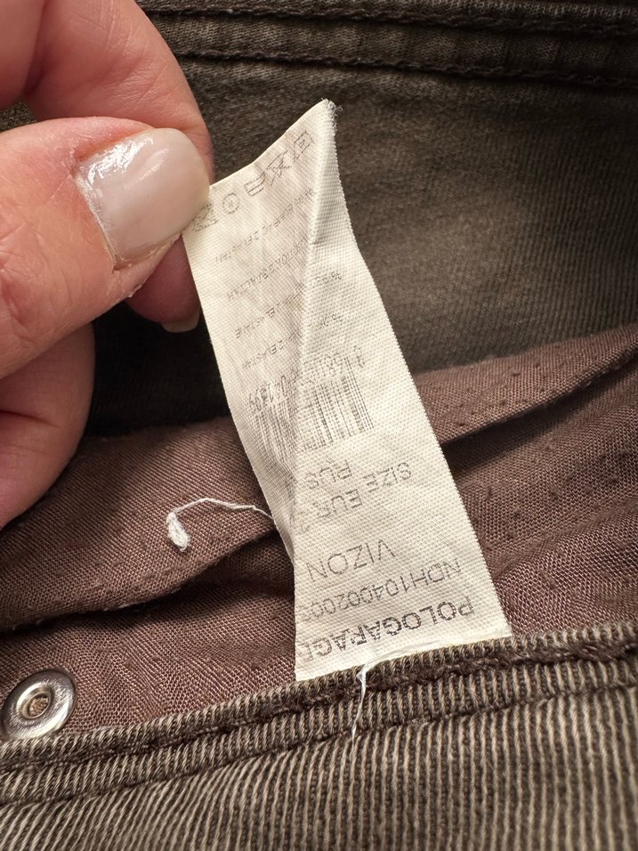 Kadın Vizon renk Regular Fit Denim Pantolon - Görsel 4