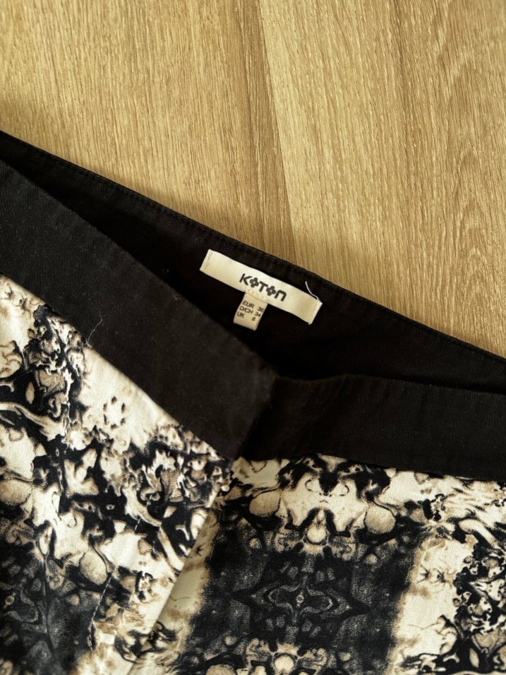 Koton  Kadın esnek Kumaş Pantolon - Görsel 3