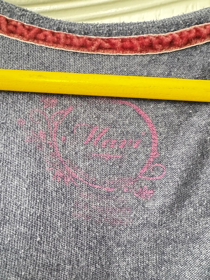 Mavi - Düğmeli Uzun Kollu Tişört - Görsel 4