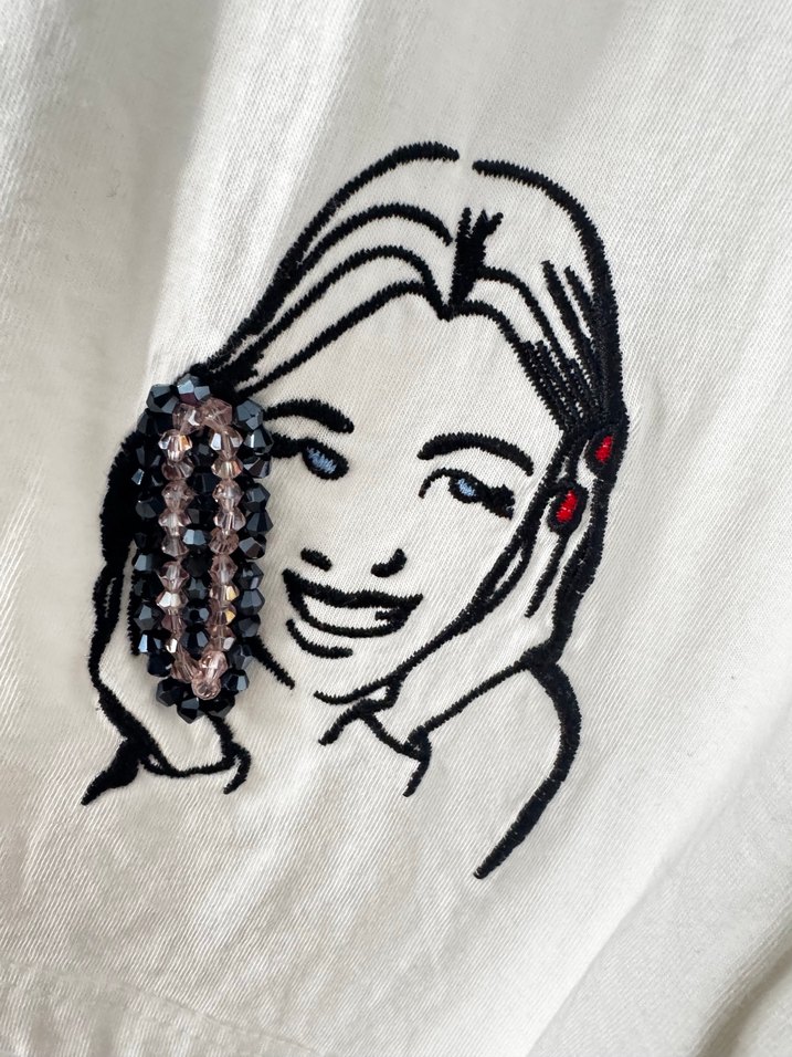 Taş işlemeli  Kadın Tunik - Görsel 5