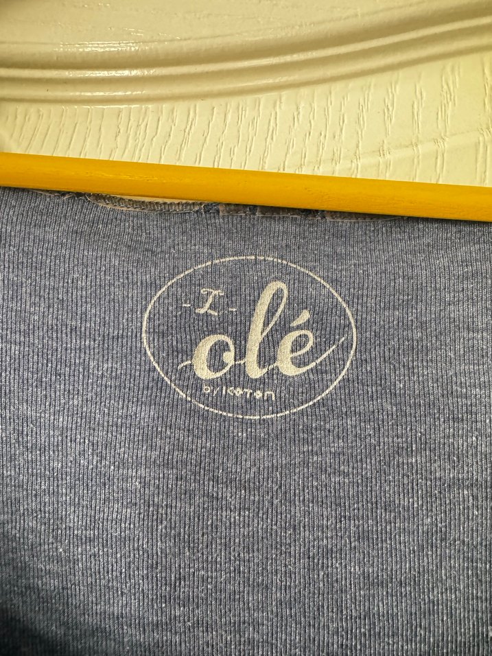 Mavi Uzun Kollu pamuklu tshirt - Görsel 3