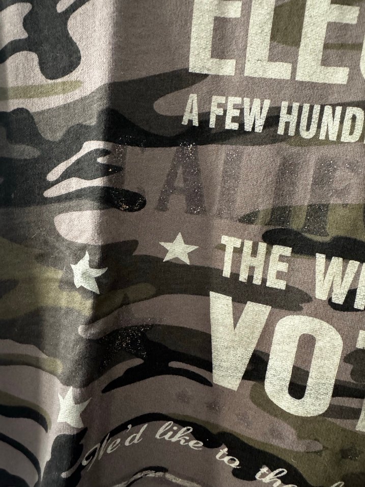 Kamuflaj desenli  Kadın Sweatshirt - Görsel 3