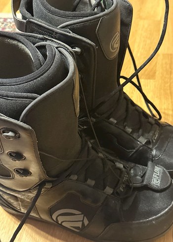 Siyah Bağcıklı Erkek Biker Botları kar botu - Görsel 3